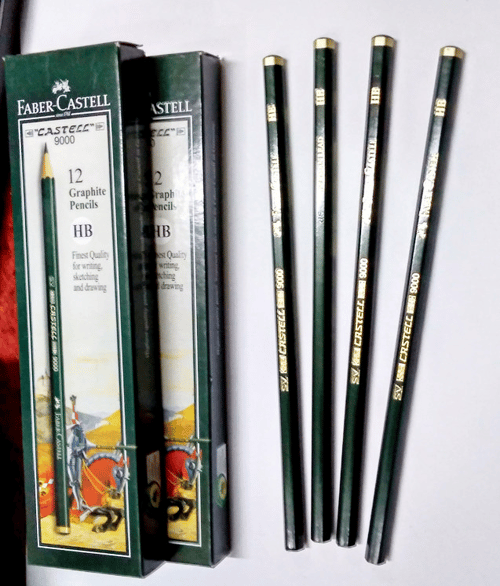 FABER CASTELL Pencil 9000-HB 117100 1 Pack