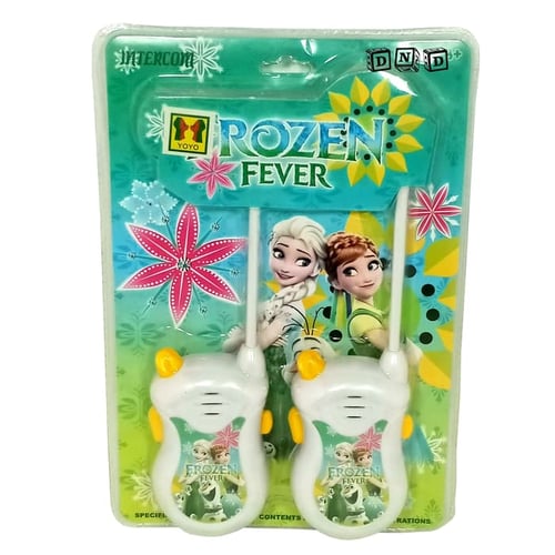 Walkie Talkie Frozen Fever Hate Intercom Toy Elsa Anna - Kids Toys