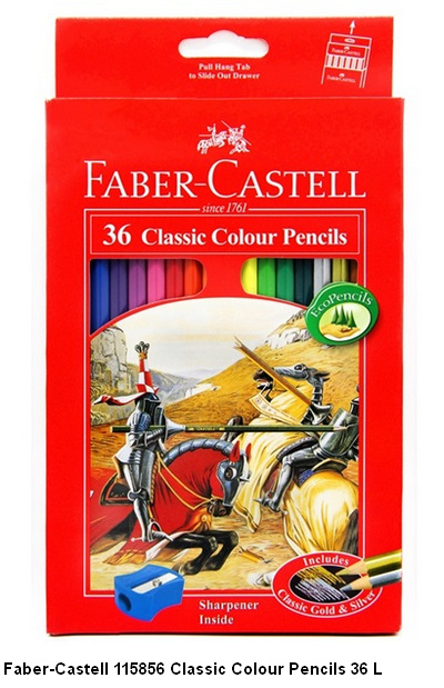 Faber-Castell 115856 Classic Colour Pencils 36 L