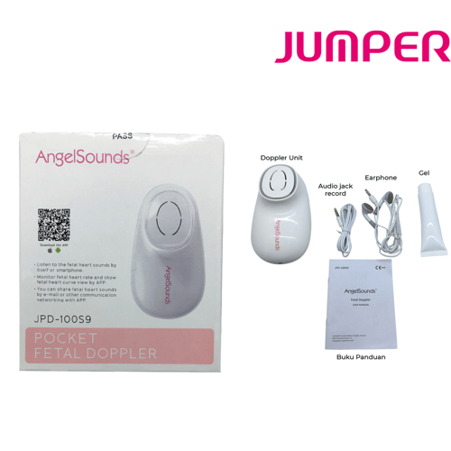 JUMPER Angel Sound Doppler ( Alat Bantu Dengar Denyut Jantung Janin )