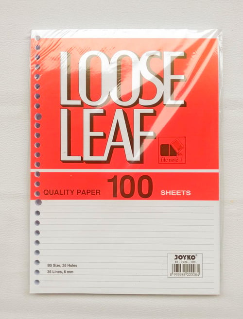 Joyko Loose Leaf B5-7026 (100 S)