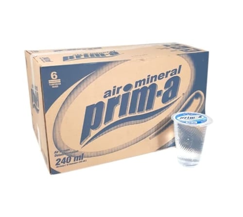 Prim-a Air Mineral 240 ml ( 1 Dus isi 48 pcs )