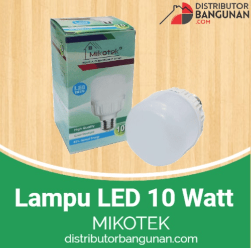 Lampu LED Mikotek 10 watt