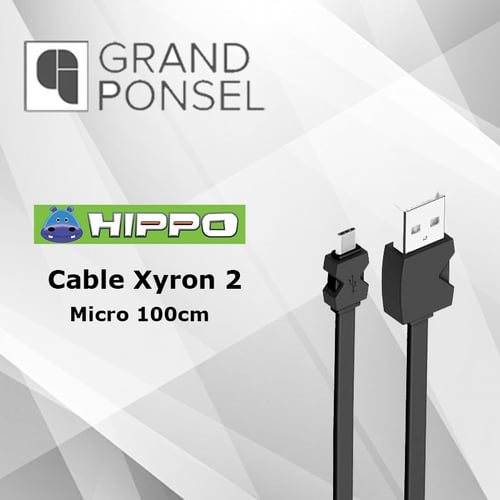 Kabel Data Hippo Xyron 2 Micro USB 100 cm