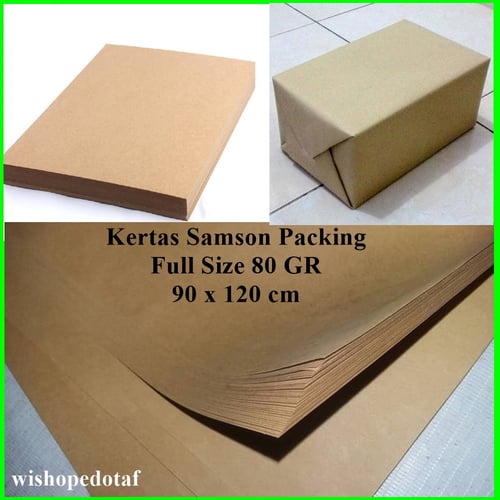 Kertas Packaging Samson Full Size (isi 4 pcs)