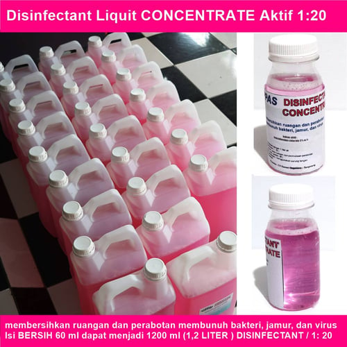 Disinfectant Concentrate Cair Untuk Spray