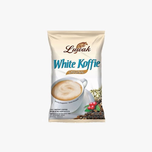 Luwak White Coffee Sachet 200x20 gr