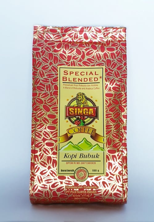 Kopi Singa Special Blended180 Gr (Isi 40 Pcs)