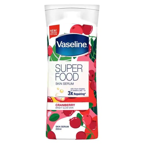 VASELINE Superfood Skin Serum Cranberry 200ml