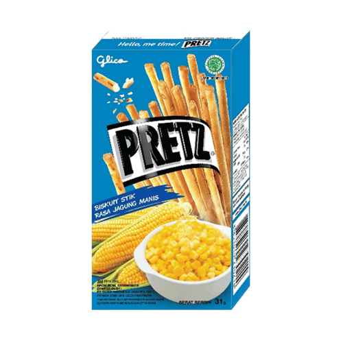 Pretz 1 Box Sweet Corn 31 Gr X 120 Pcs