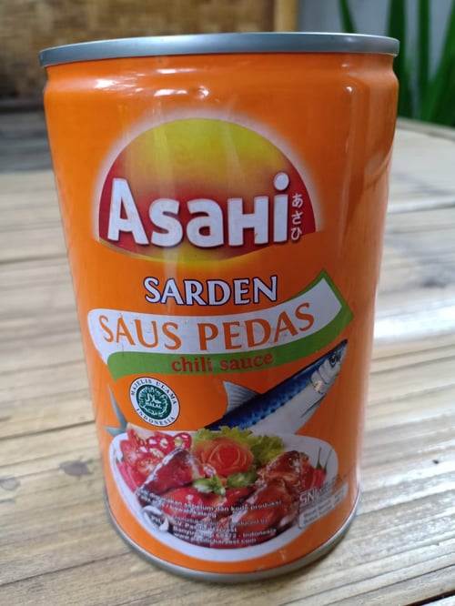 Asahi Sarden Saus Pedas 425gr.