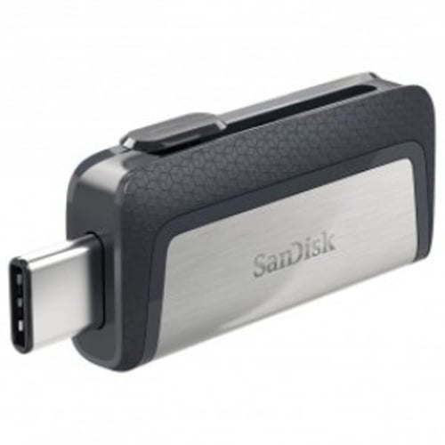 Flashdisk-SanDisk Ultra Dual USB Drive Type-C 64GB - SDDDC2-064G - Black
