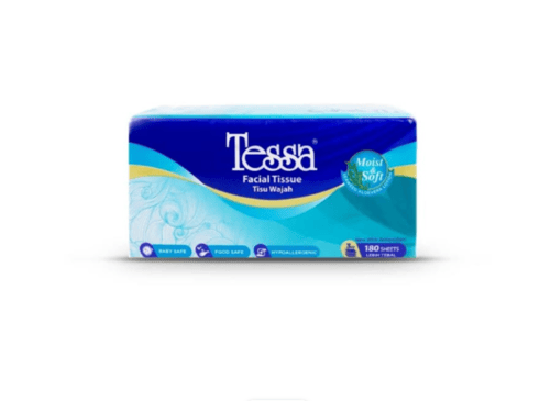 Tessa Facial Moist & Soft Tissue 180 Sheets