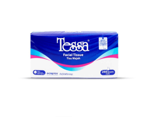 Tessa Facial Tissue 260 Sheets