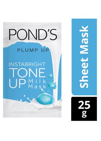 PONDS Tone Up Plankton Milk Mask 25g - Masker Wajah