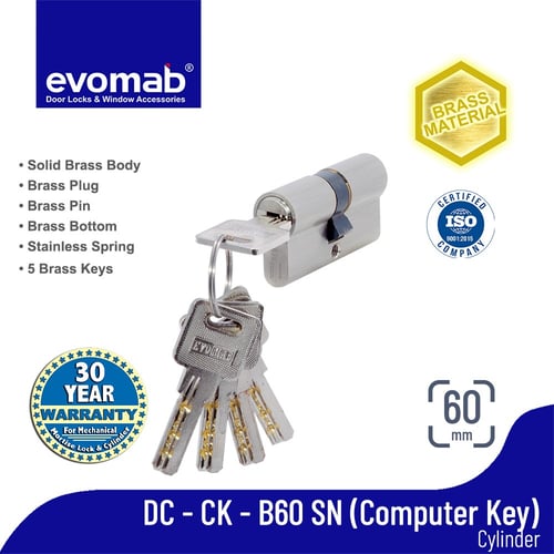 evomab Silinder Kunci DC-CK-B60