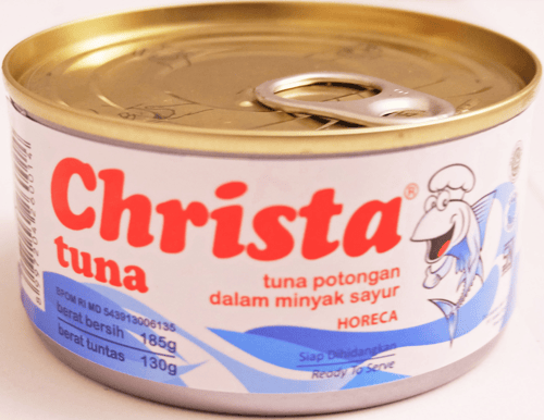 Christa Tuna Chunk in Oil 185 g