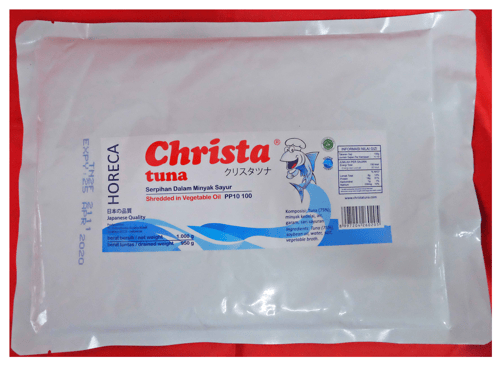 Christa Tuna Flakes in Oil  1 kg
