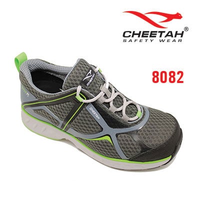 8082 - Cheetah - Reflex - Safety Shoes - Abu-abu Muda