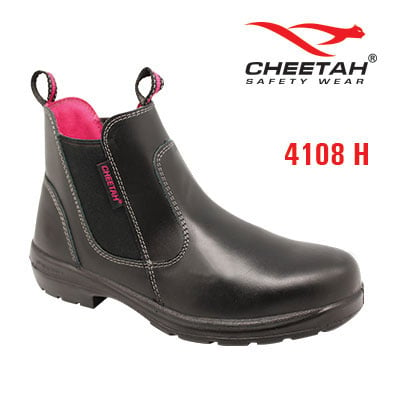 4108 H - Cheetah - Single Sol Polyurethane - Safety Shoes