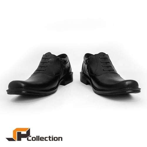 Sepatu Formal Pria PDH 02 Resleting Bahan Kulit Asli Standart Jatah TNI POLRI Untuk Dinas ke Kantor