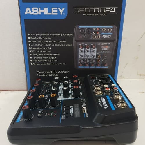 mixer audio ashley speed up4 4ch