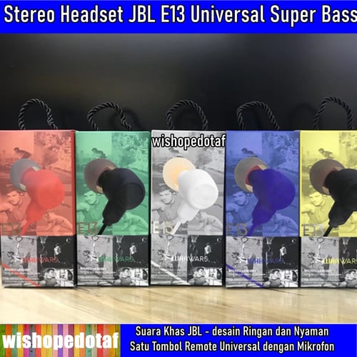 JBL Earphone E13 Universal Super Bass
