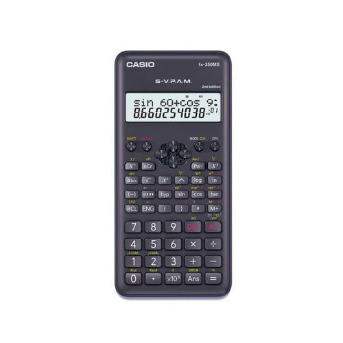 Jual CASIO FX 350MS 2nd Ed Kalkulator  Sekolah Kuliah 
