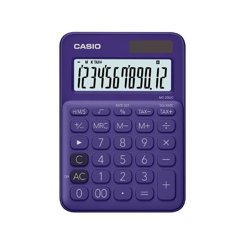 Jual CASIO MS 20UC Ungu Kalkulator  Kantor Seri 