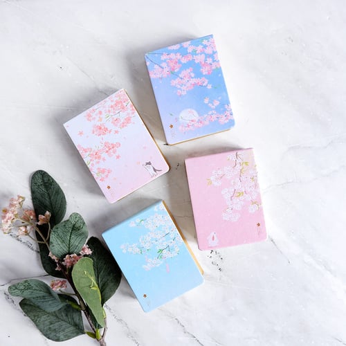 Dear Cherry Blossom Mini Plain Memopad / Buku Catatan / Polos