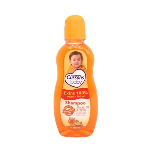 CUSSONS Baby Shampoo Almond Oil & Honey 100ml + 100ml
