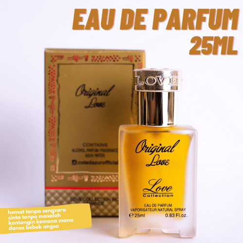 Cote d Azur Love Collection Original Love Eau de Parfum 25ml