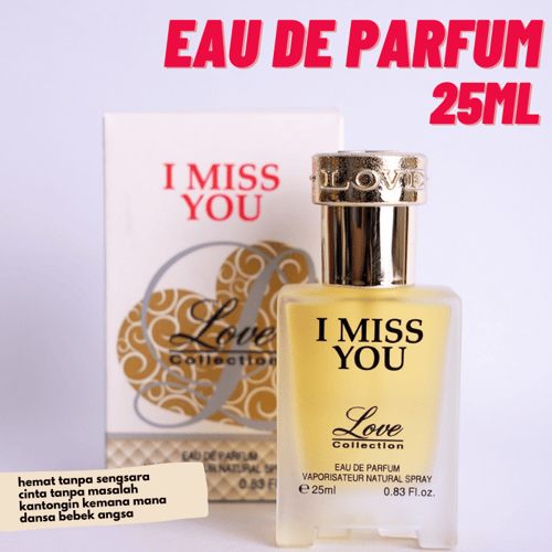 Cote d Azur Love Collection I Miss You Eau de Parfum 25ml