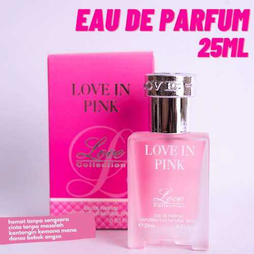 Cote d Azur Love Collection Love In Pink Eau de Parfum 25ml