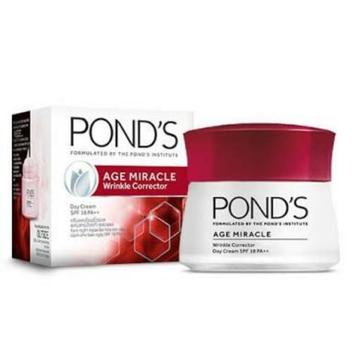 PONDS Age Miracle Wrinkle Corrector Day Cream SPF 18 PA++ 50g