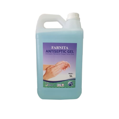 FARNITA Antiseptic Gel 5 Liter Handsanitizer