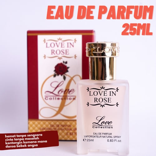 Cote d Azur Love Collection Love In Rose Eau de Parfum 25ml