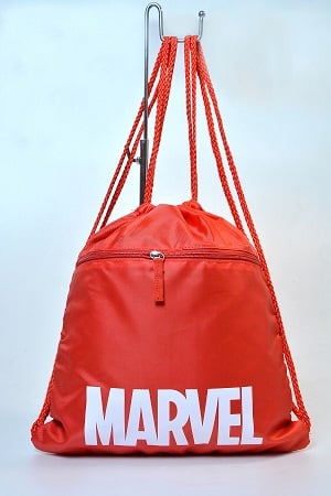 Original Marvel Drawstring Bag Red