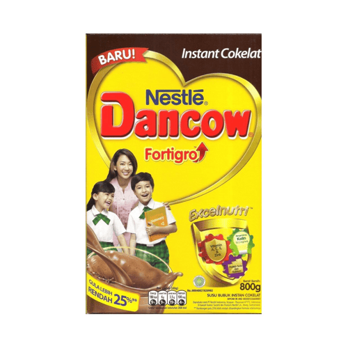NESTLE Dancow Instant Coklat Fortigro 800 g