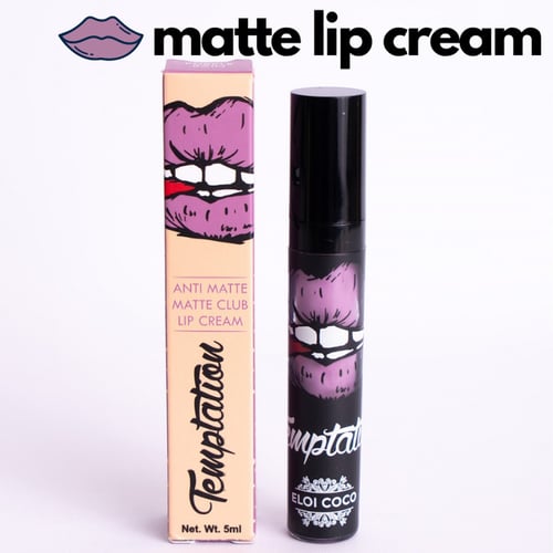 Purple Rain Temptation Anti Matte Matte Club Lip Cream 5ml