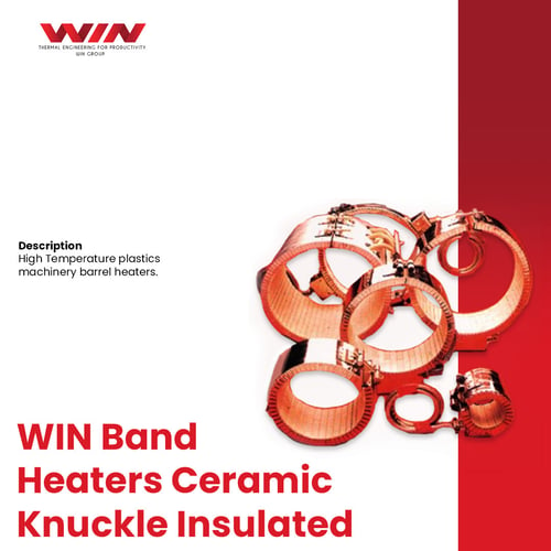 Band Heaters Ceramic Knuckle Insulated