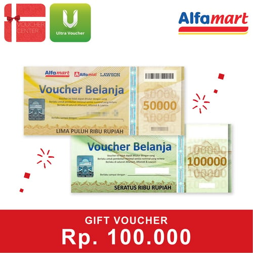 Voucher Alfamart Rp 100.000