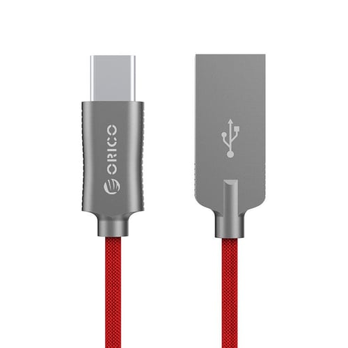 ORICO HCU-10 USB2.0 Type-A to Type-C Charge & Sync Cable - 1 meter - RED