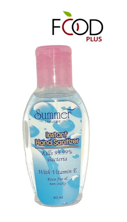 SUMMER NATURALE Instant Hand Sanitizer 60 ML