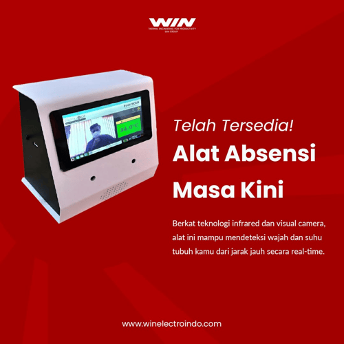 FeverSCAN / Fever Detection System / Alat Absensi Masa Kini - WIN ELECTROINDO HEAT