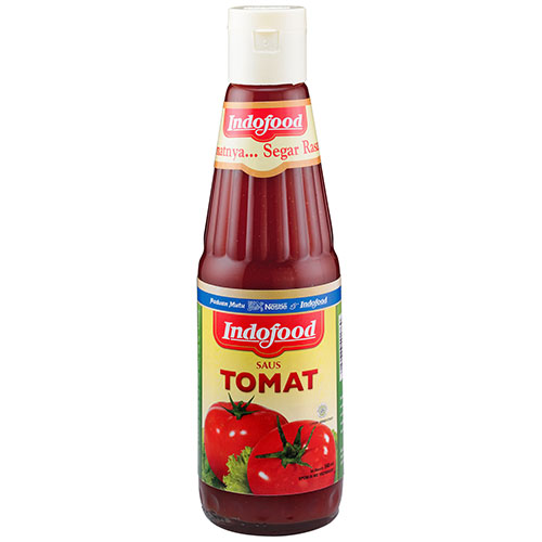 Saus Tomat Indofood Botol Besar 340 ml Pcs