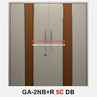Harga Pintu Besi Steel Door GA-2NBR DB 5C