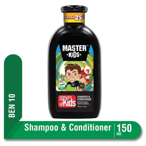 Master Kids Shampoo & Cond BEN-10 150 ml
