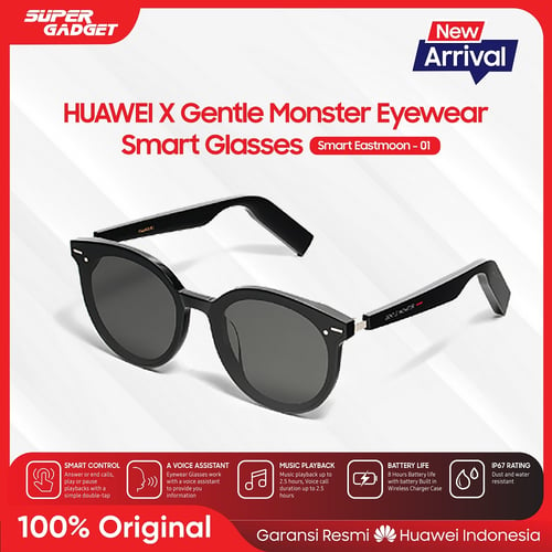 HUAWEI X Gentle Monster Eyewear Smart Glasses - Eastmoon Black