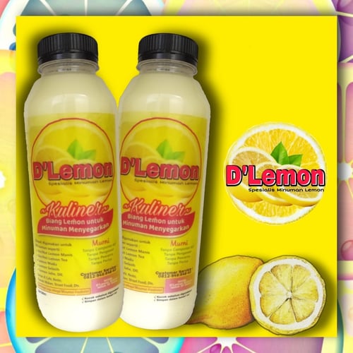 DLemon Kuliner 500ML/Biang Lemon Murni/Untuk Kuliner